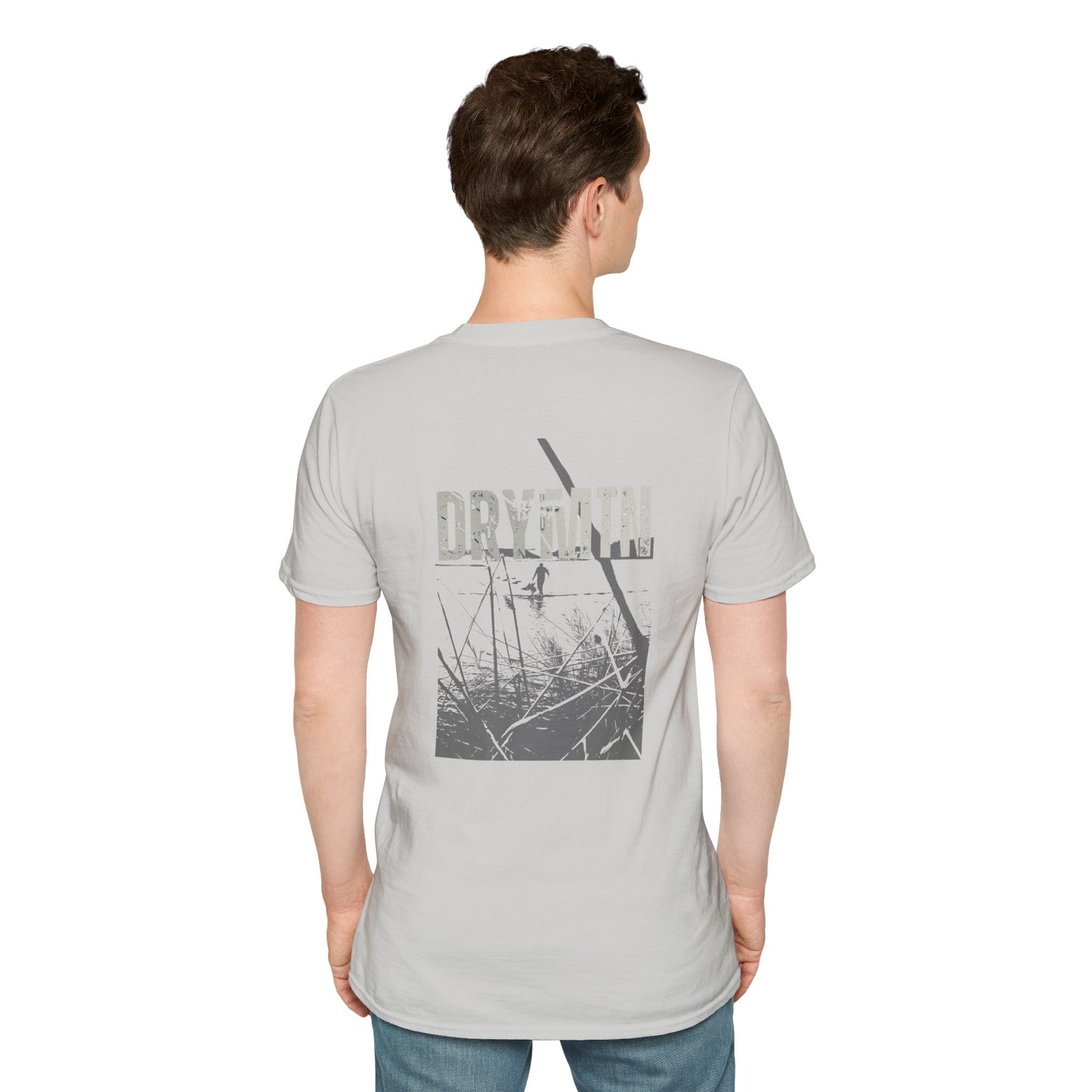 DRYMTN "First Set" Tri-Blend T-Shirt - Master Duck Hunter - Outdoor T-Shirt- Waterfowl Hunting - Outdoor Enthusiasts Shirt