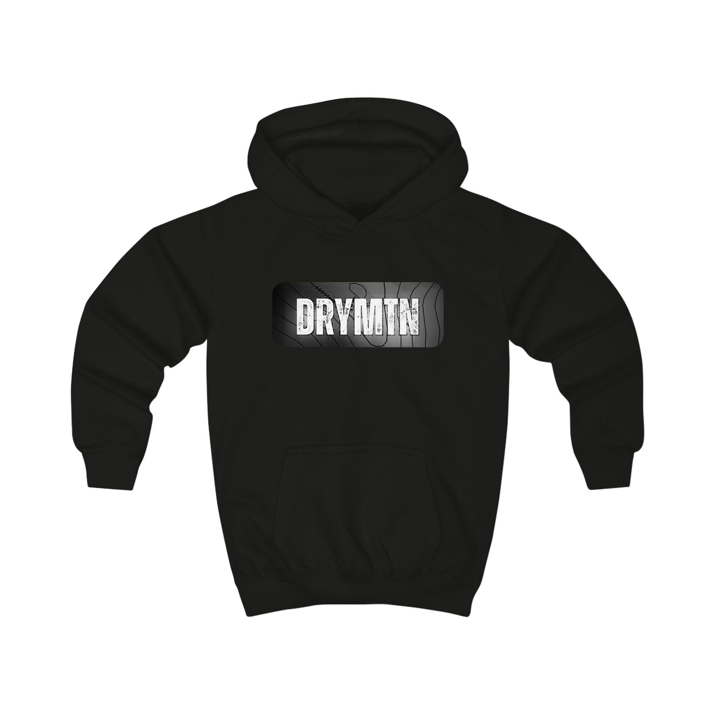 Mountain Topographic Kids Hoodie - Ideal for Outdoor Enthusiasts and Nature Lovers