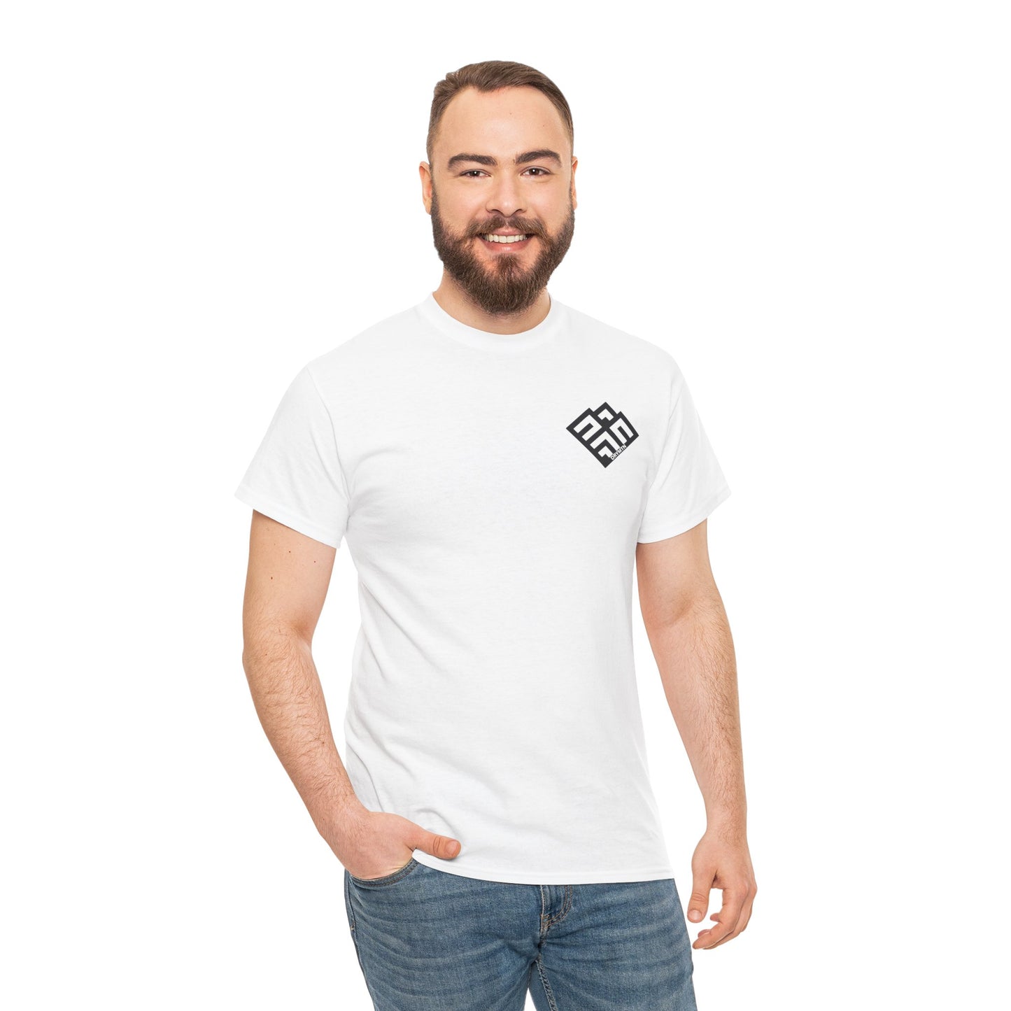 Basic T-Shirt Daily Wear Unisex Heavy Cotton Tee Simple DRYMTN Original