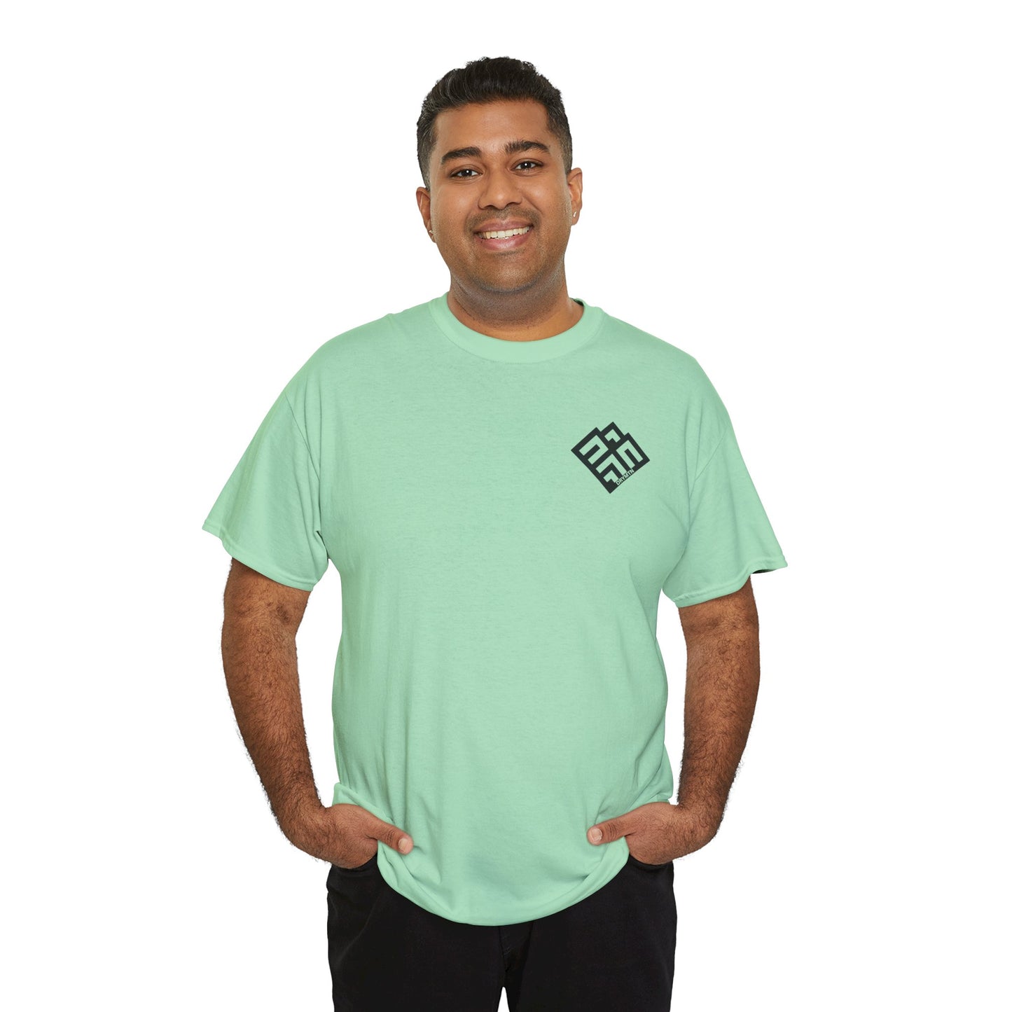 Basic T-Shirt Daily Wear Unisex Heavy Cotton Tee Simple DRYMTN Original