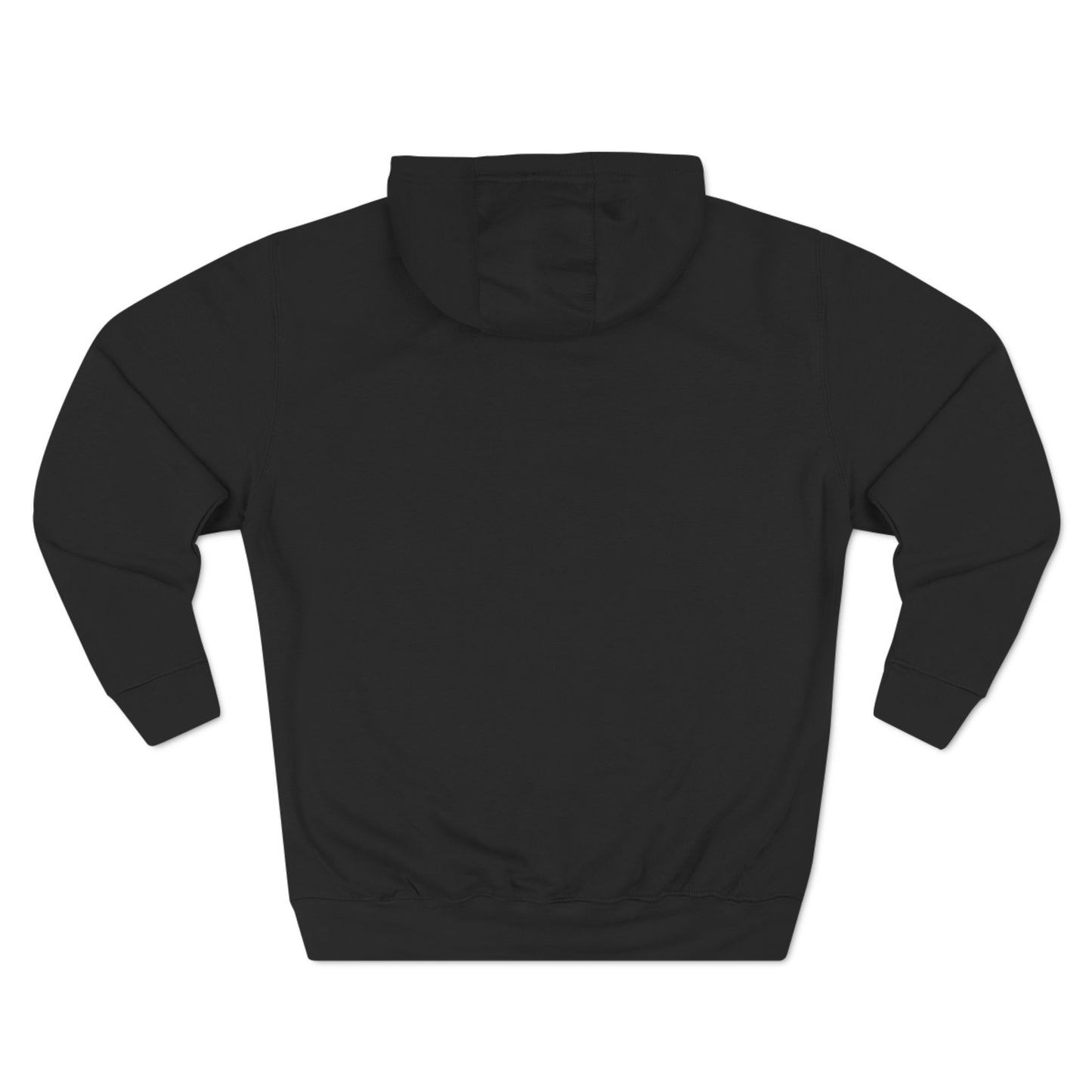 Fleece Hoodie Topographic Mountain Design