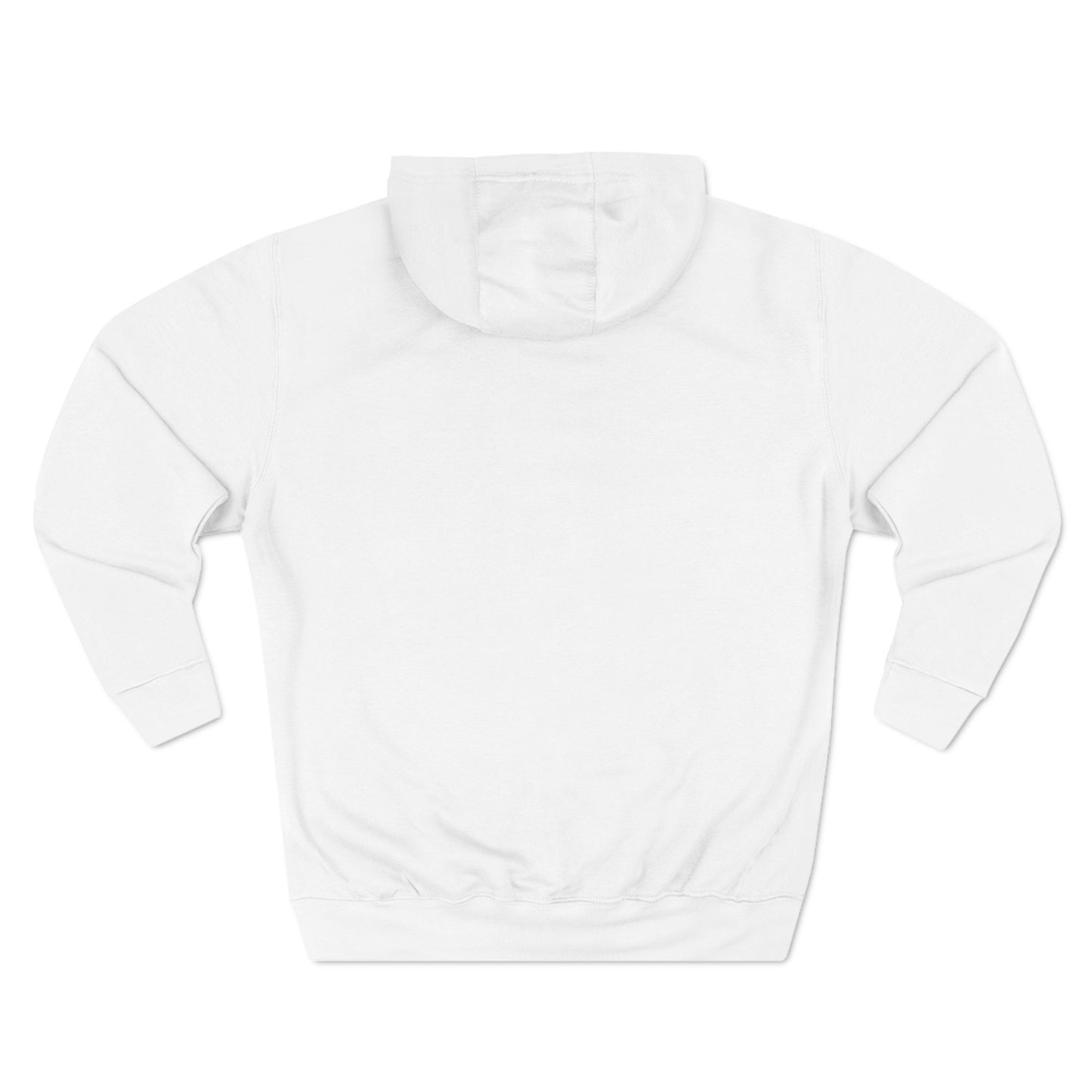 Fleece Hoodie Topographic Mountain Design