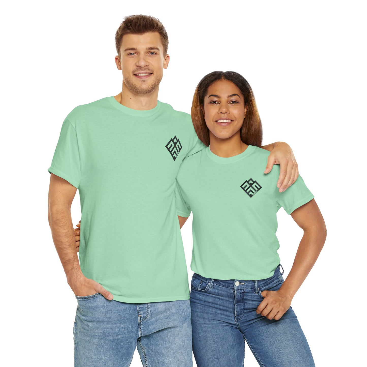 Basic T-Shirt Daily Wear Unisex Heavy Cotton Tee Simple DRYMTN Original