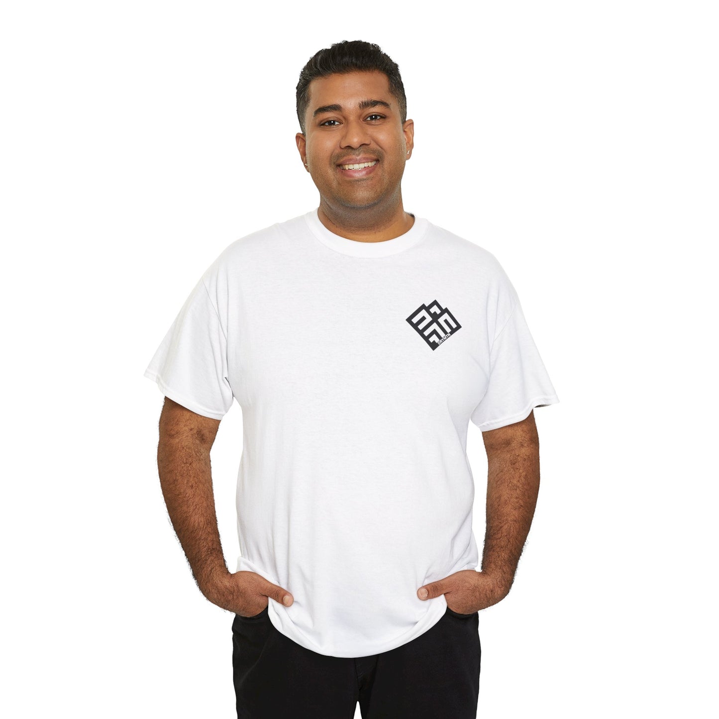 Basic T-Shirt Daily Wear Unisex Heavy Cotton Tee Simple DRYMTN Original
