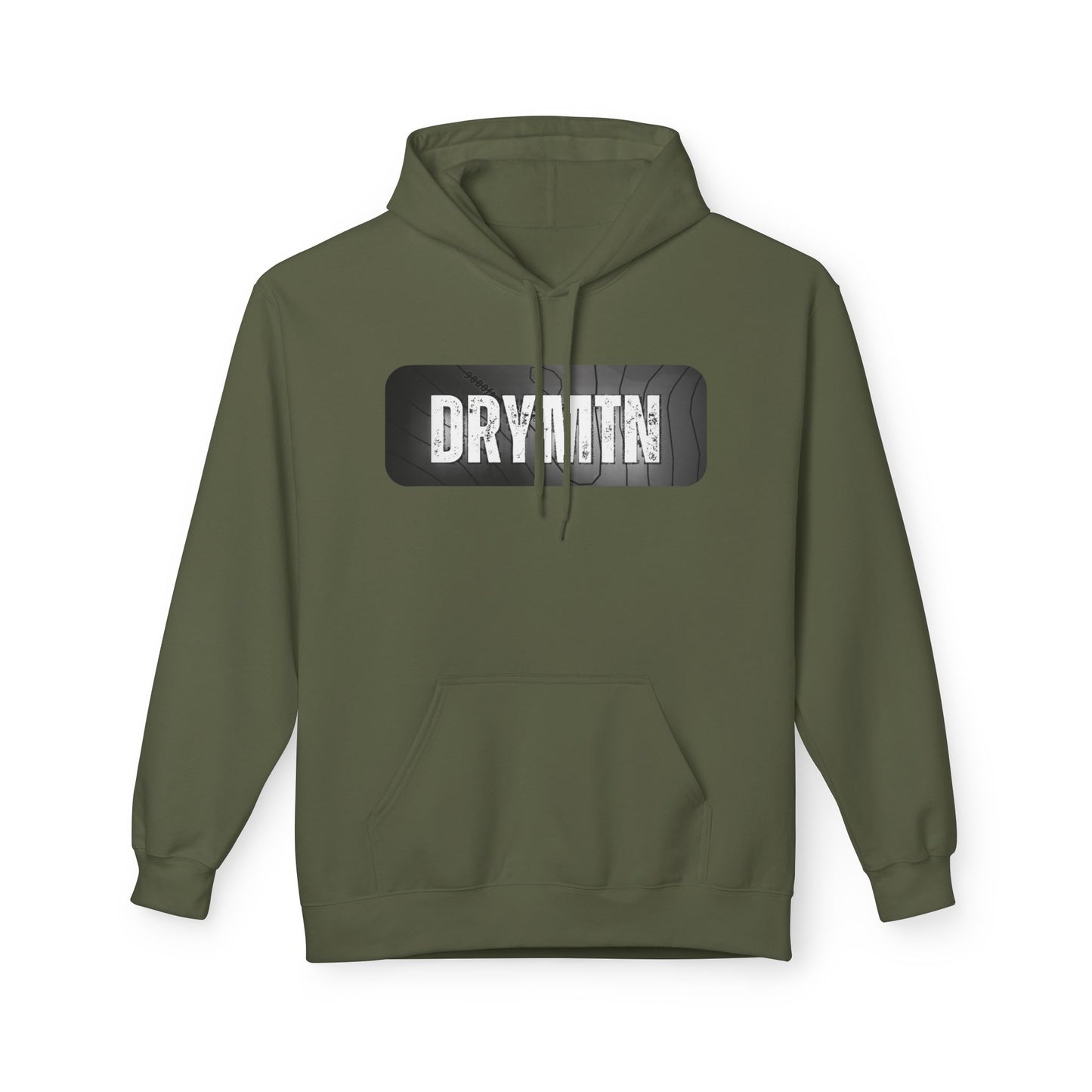 DRYMTN Topographic Adventure Premium Fleece Hoodie – Adventure-Ready Comfort