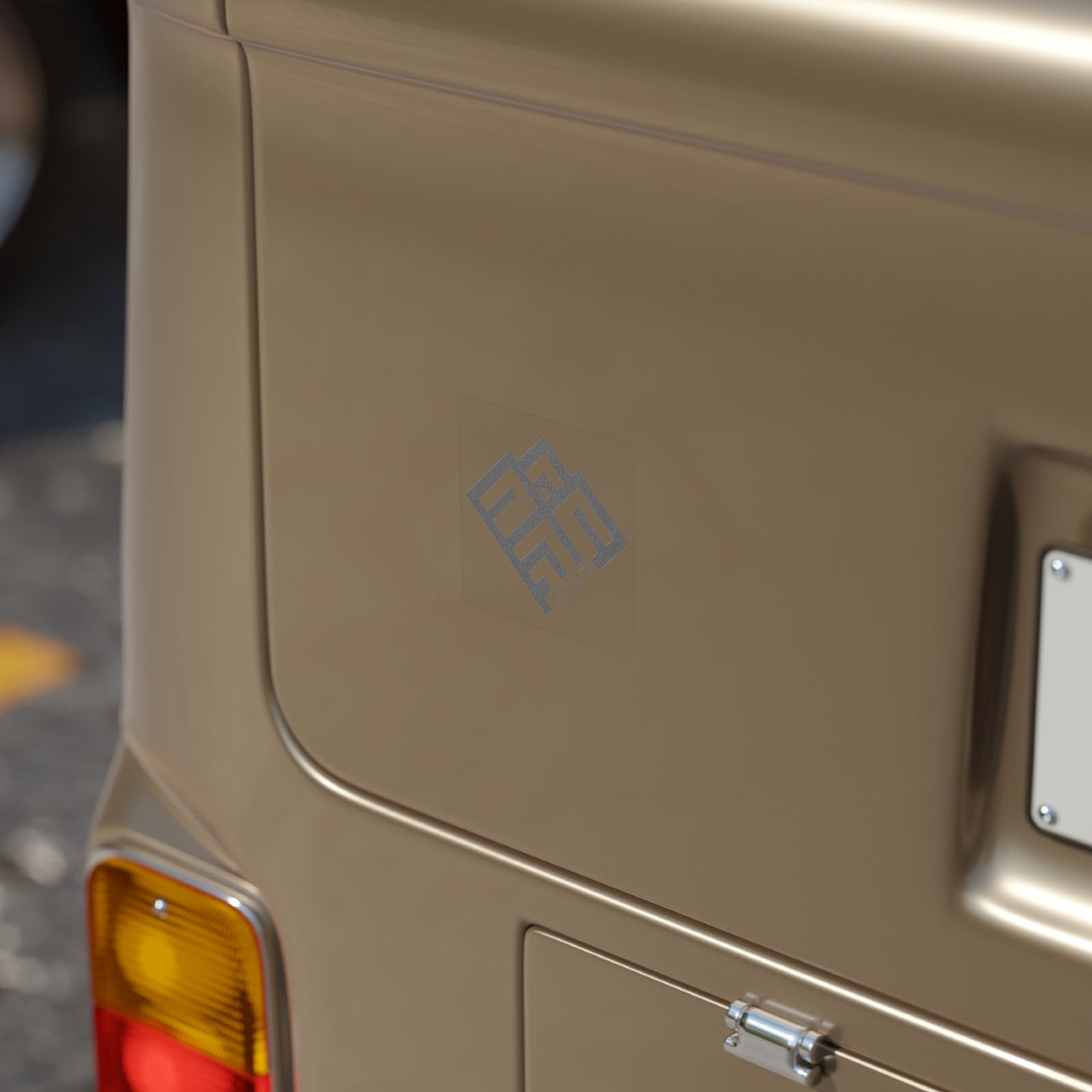 Square DRYMTN Window Decal