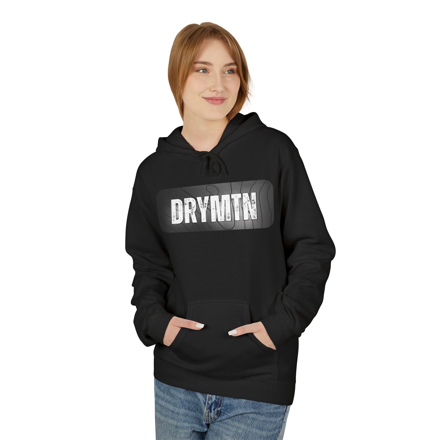 DRYMTN Topographic Adventure Premium Fleece Hoodie – Adventure-Ready Comfort