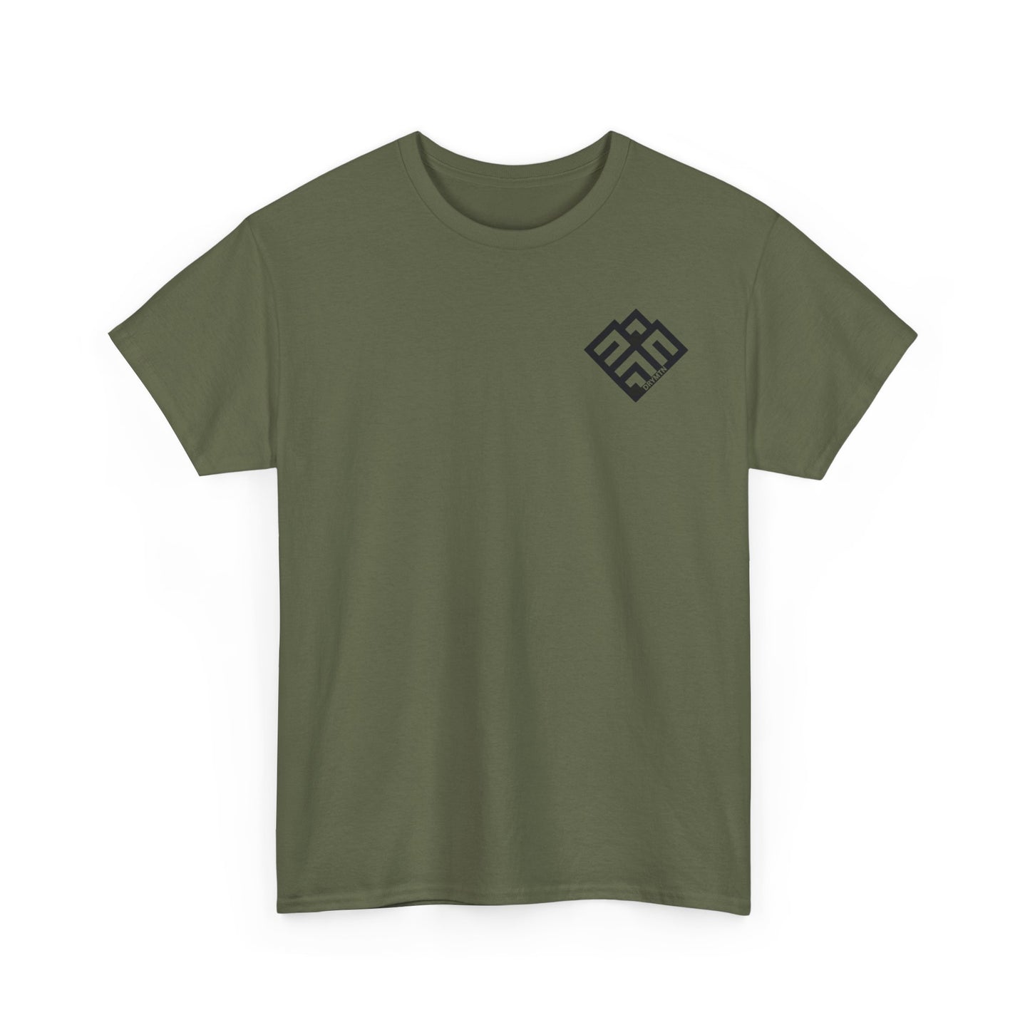 Basic T-Shirt Daily Wear Unisex Heavy Cotton Tee Simple DRYMTN Original