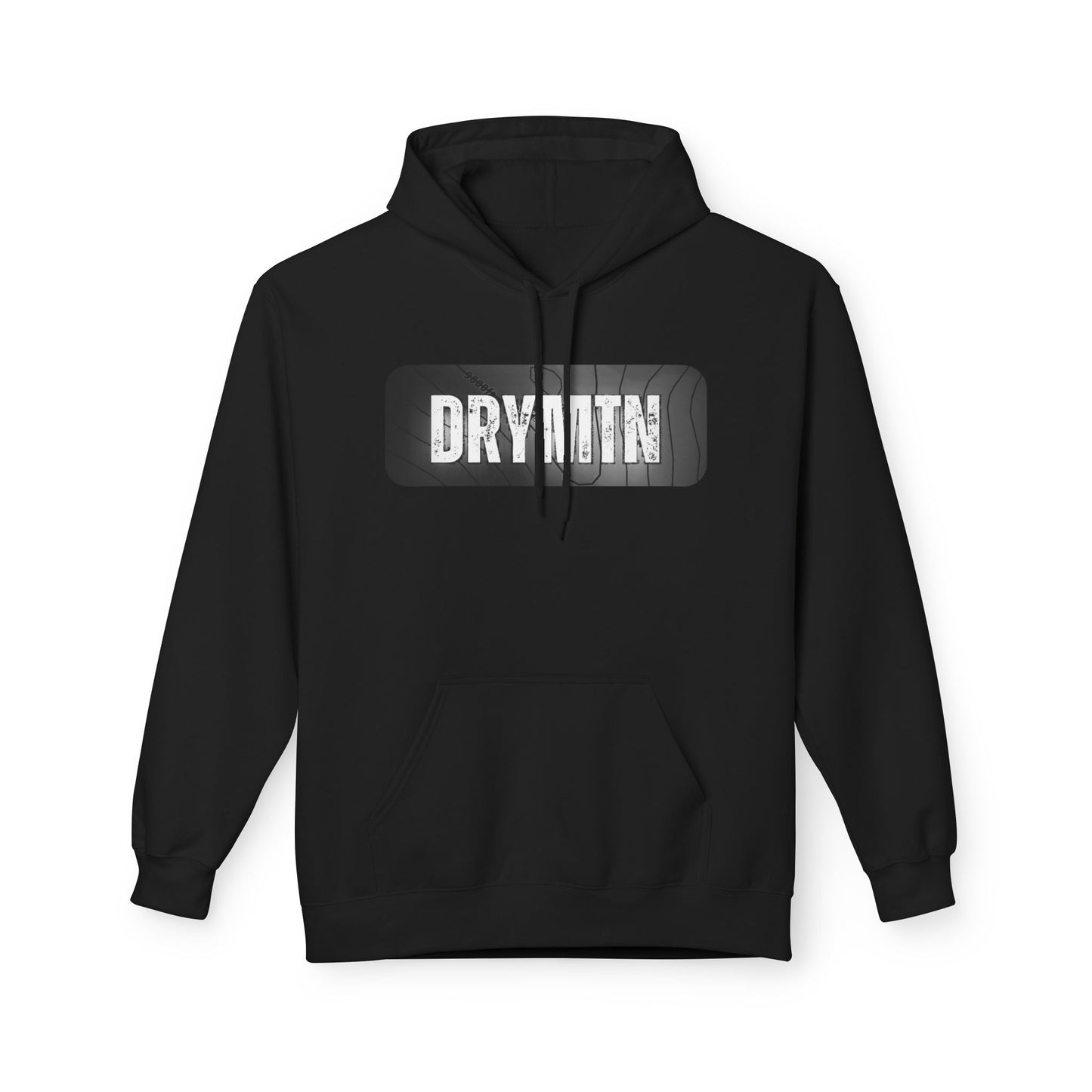 DRYMTN Topographic Adventure Premium Fleece Hoodie – Adventure-Ready Comfort
