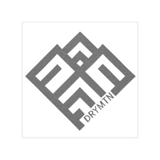Square DRYMTN Window Decal
